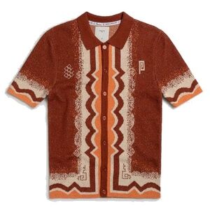 Percival Chinoisery Boucle Short Sleeve